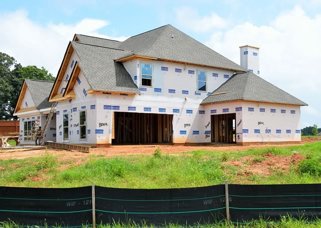 New home construction in Boise.